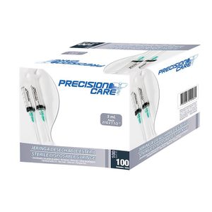 Jeringa Fast Care 3P 3Ml 21X1.1/2 X 100Und