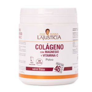 Colageno Magnesio Y Vita C Sabor Fresa 350 G Amlj