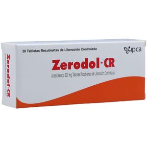 Zerodol Cr (Aceclofenaco) 200Mg 30 Tabletas