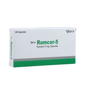 Ramcor-5 (Ramipril) X 28 Capsulas Ipca