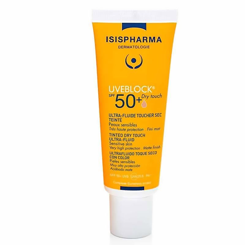 Isis-Uveblock-Spf-50-Dry-Touch-40Ml-Mediun-Tinted-