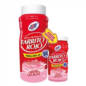 Kola Granulada Tarrito Rojo 330 Gr+Fresa 85Gr