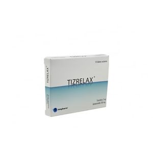 Tizrelax 350Mg/2Mg (Tizani-Acetam) X 20Tab Jp