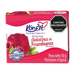 Konfyt Gelatina De Fresa X 10Gr.Jc
