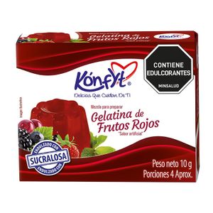 Konfyt Gelatina De Frutos Rojos X 10Gr.Jc