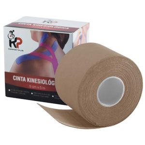 Cinta Kinesiologica Beige Clasica Tec