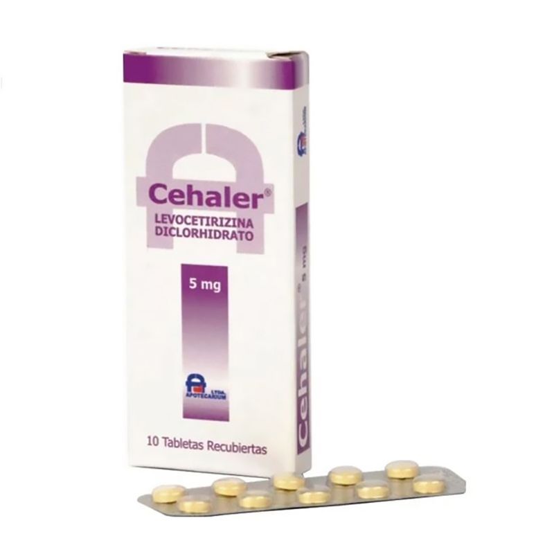 Cehaler-5Mg--Levocetirizina--X-10Tab.Ap