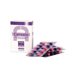 Cerxain (Losart+Amlodipi) 50/2.5 X 30Cap.Ap