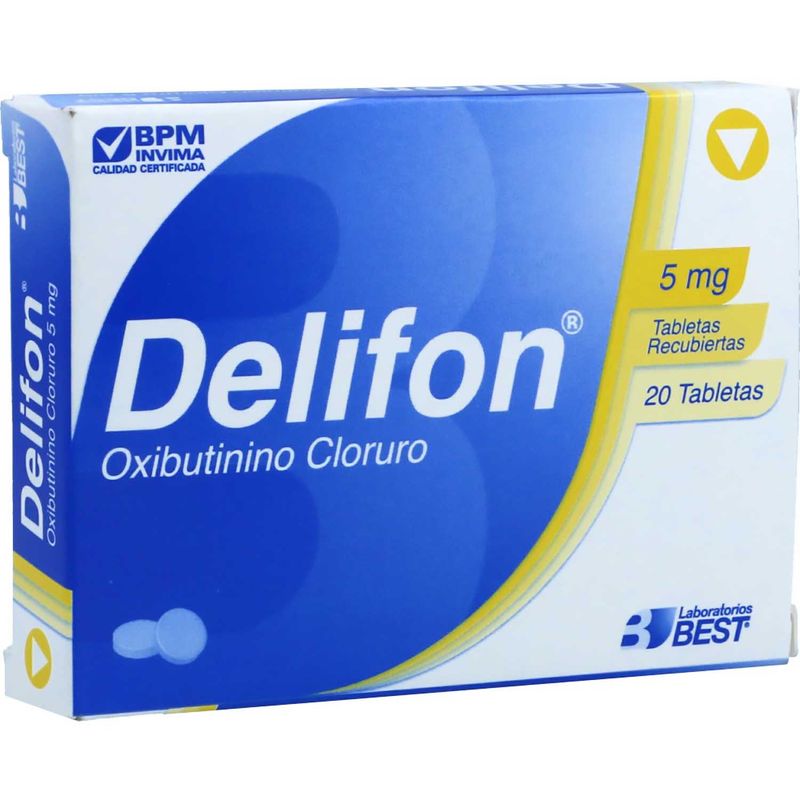 Delifon--Oxibutina--5Ml-X-20Tab.Best
