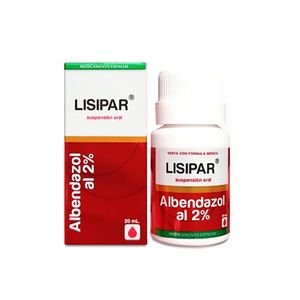 Lisipar (Albendazol) 2%-Susp. X 20Ml.Lab Bio Line