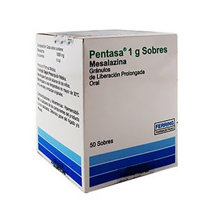 Pentasa 1Gr (Mesalazina) X 50Sob