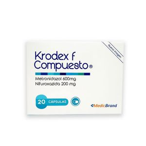 Krodex F Compuesto (Metroni-Nifuro) X 20Cap
