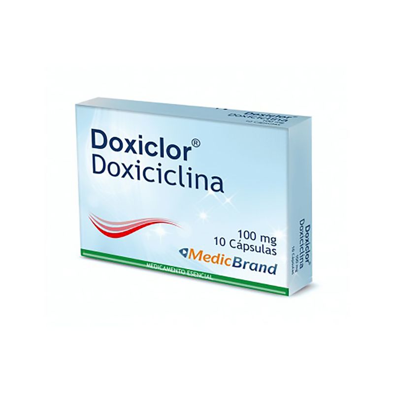 Doxiclor--Doxiciclina--100Mg-X-10Cap.Cp