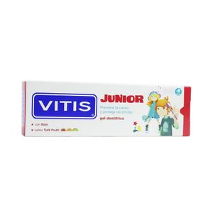 Vitis Junior Gel Dentrifico Tutti Frutti X 75Ml