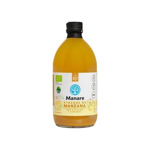 Vinagre De Manzana Con Jengibre Y Curcuma 500Ml.