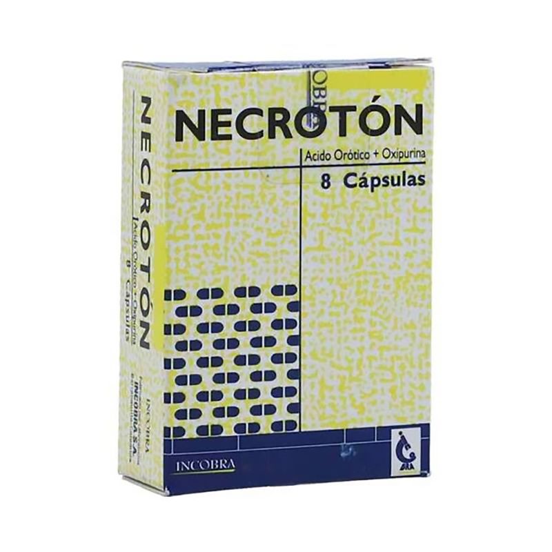 Necroton--A.Orotico-Oxipurina--X-8Cap.Inc