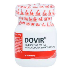 Dovir (Ibupro-Hidroco) 200/5Mg X 30Tab.Lg