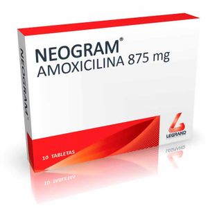 Neogram (Amoxicilina) 875Mg X 10Tab.Lg
