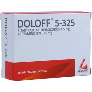 Doloff (Hidroco-Acetami) 5-325 X 30Tab.Lg