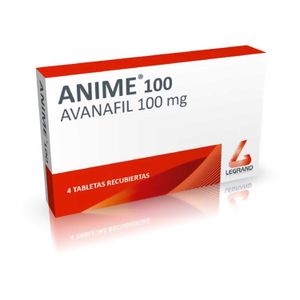Anime  (Avanafil) 100Mg X 4Tab