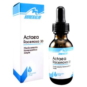 Mineralin Actea Racemosa 3D Medicamento Simple