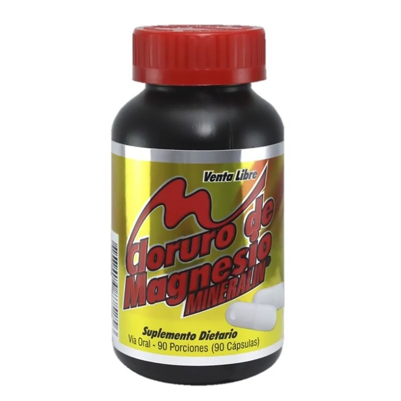 Cloruro-De-Magnesio-Mineralin-X-90-Cap
