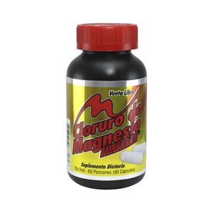 Cloruro De Magnesio Mineralin X 60 Cap