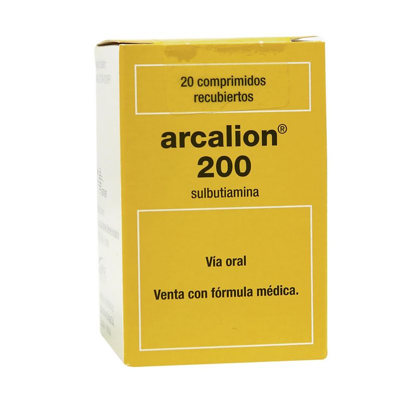 Arcalion-200Mg--Sulbutiamina--X-40Comp.Recb.Sv