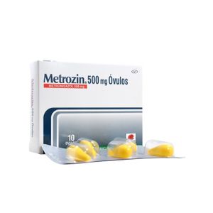 Metrozin 500Mg (Metronidazol) X 10 Ovulos