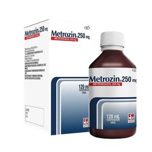 Metrozin 250Mg (Metronidazol) X 120Ml.Pc