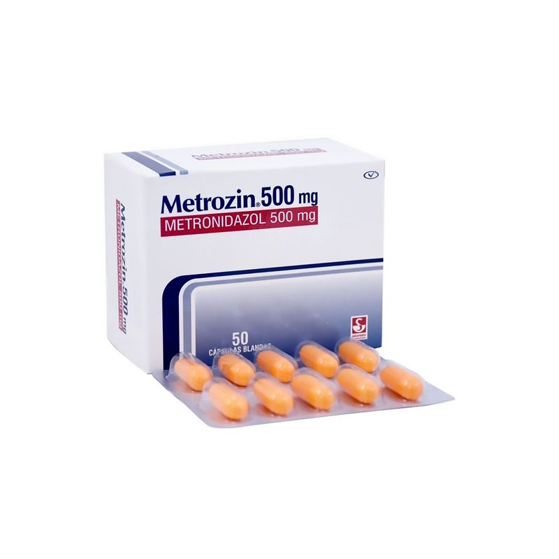 Metrozin-500Mg--Metronidazol--X-50-Caps-Pc