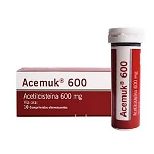 Acemuk (Acetilcisteina) 600Mg X 10 Comp Eferv.