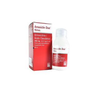 Amoxiclin Duo (Amox-A.Clavu) Ninos Polvo X  90 Ml