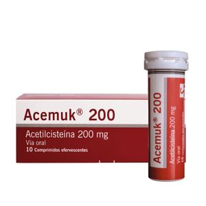 Acemuk (Acetilcisteina) 200 Mg X 10 Comp Eferv.