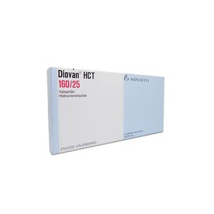 Diovan Hct 160/25Mg (Valsar-Hidroclo) X 14Tab.Nv