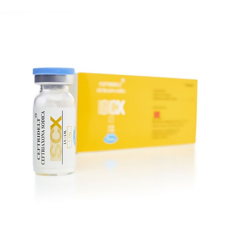 Ceftridelt--Ceftriaxona--1Gr-X-10-Uni