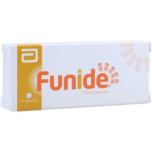 Funide 250Mg (Terbinafina) X 14Tab.Lf