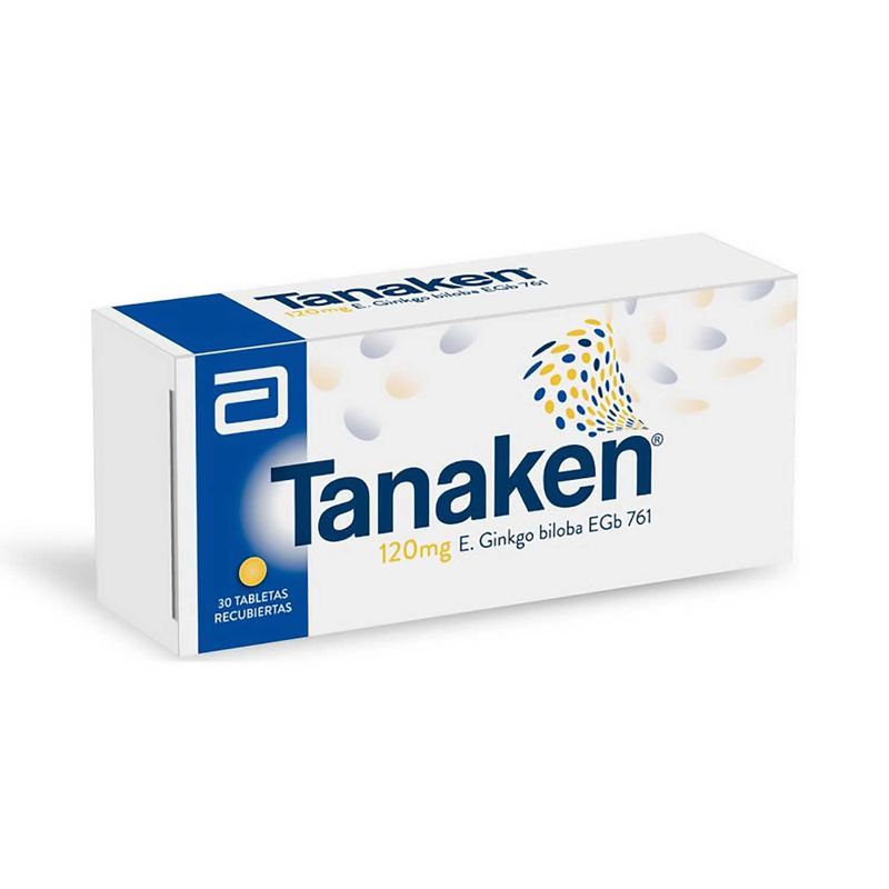 Tanaken-120Mg--Ginkgo-Biloba--X-30Tab.Lf
