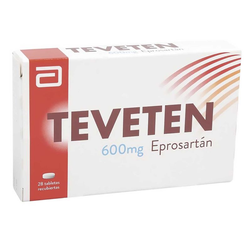 Teveten-600Mg--Eprosartan--X-28Tab