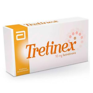 Tretinex (Isotretinoina) 10 Mg 30 Cap Lf