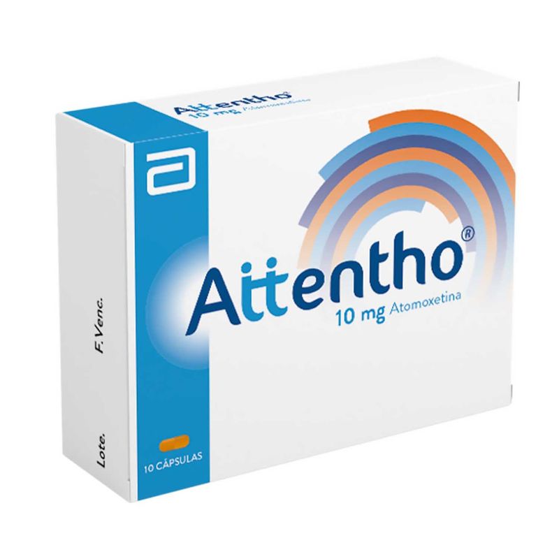 Attentho-10Mg--Atomoxetina--X-10Cap.Lf