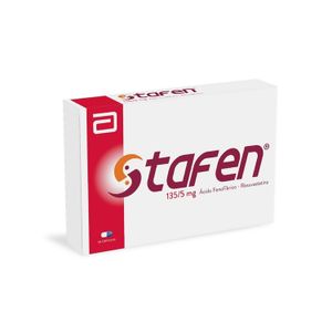 Stafen 135/5Mg (A.Fenofibr-Rosuvastatina) X 30 Capsulas