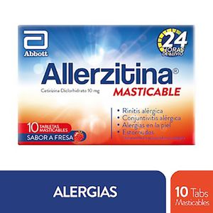Allerzitina 10Mg (Cetirizina) X 10Tab.Lf