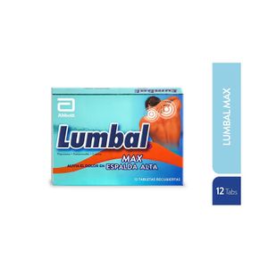 Lumbal Max 250Mg (Naproxeno-Aceta-Cafeina) X 12 Tab Lf