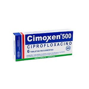 Cimoxen (Ciprofloxacino)500Mg X 6Cap.Lf