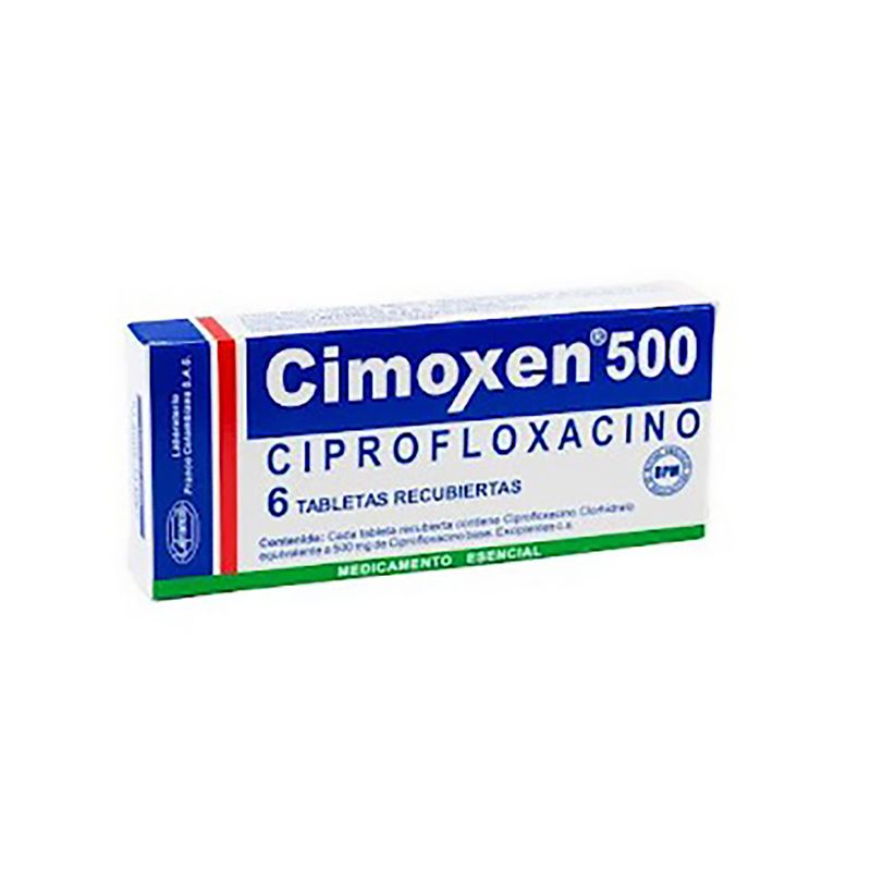 Cimoxen--Ciprofloxacino-500Mg-X-6Cap.Lf