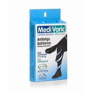 Calcetines Medicados Baja Compresion Cafe S .M.V