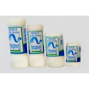 Vendaje De Tela De Gasa 5X5 Ms