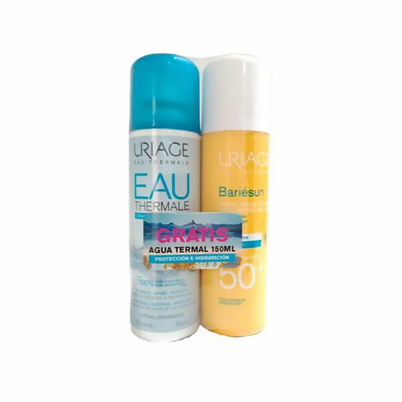 Uriage-Kit-Bariesumbrumaspray-Spf-50---Aqua-Termal-Spray-X-150-Ml