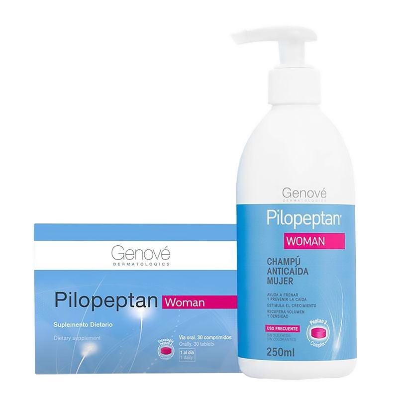 Kit-Pilopeptan-Woman-Champu-Anticaida-Mujer---Woman-Comprimidos--